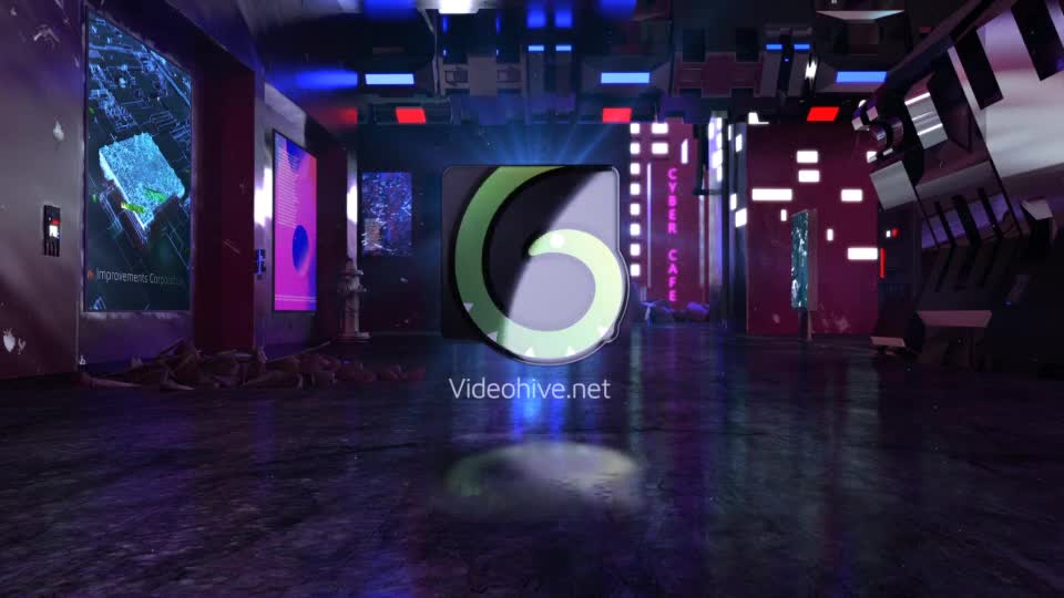 Cyberpunk Logo Reveal Videohive 23309154 After Effects Image 8