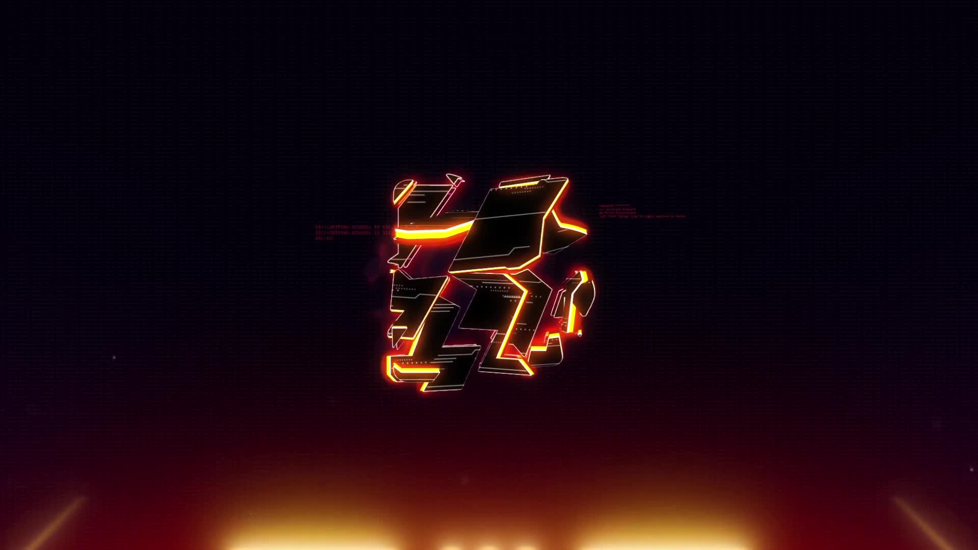Cyberpunk Logo Reveal Videohive 29682110 After Effects Image 10