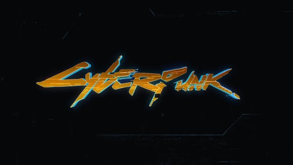 Cyberpunk Logo Reveal - 29682110 Videohive Download