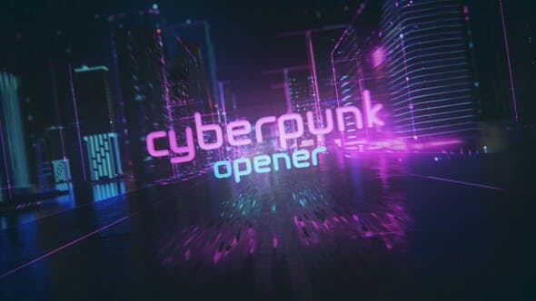 Cyberpunk Opener - Videohive 29697438 Download