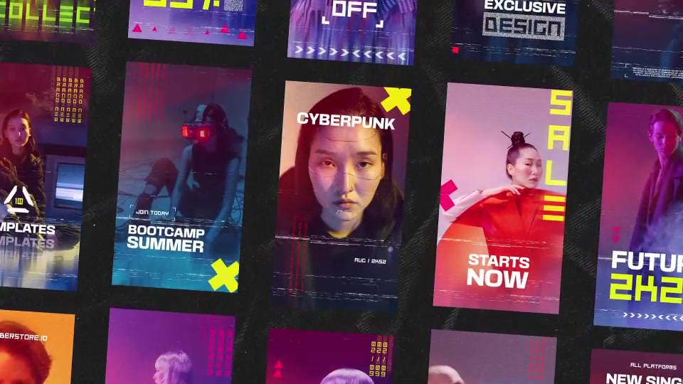 Cyberpunk Stories Videohive 39466196 After Effects Image 3