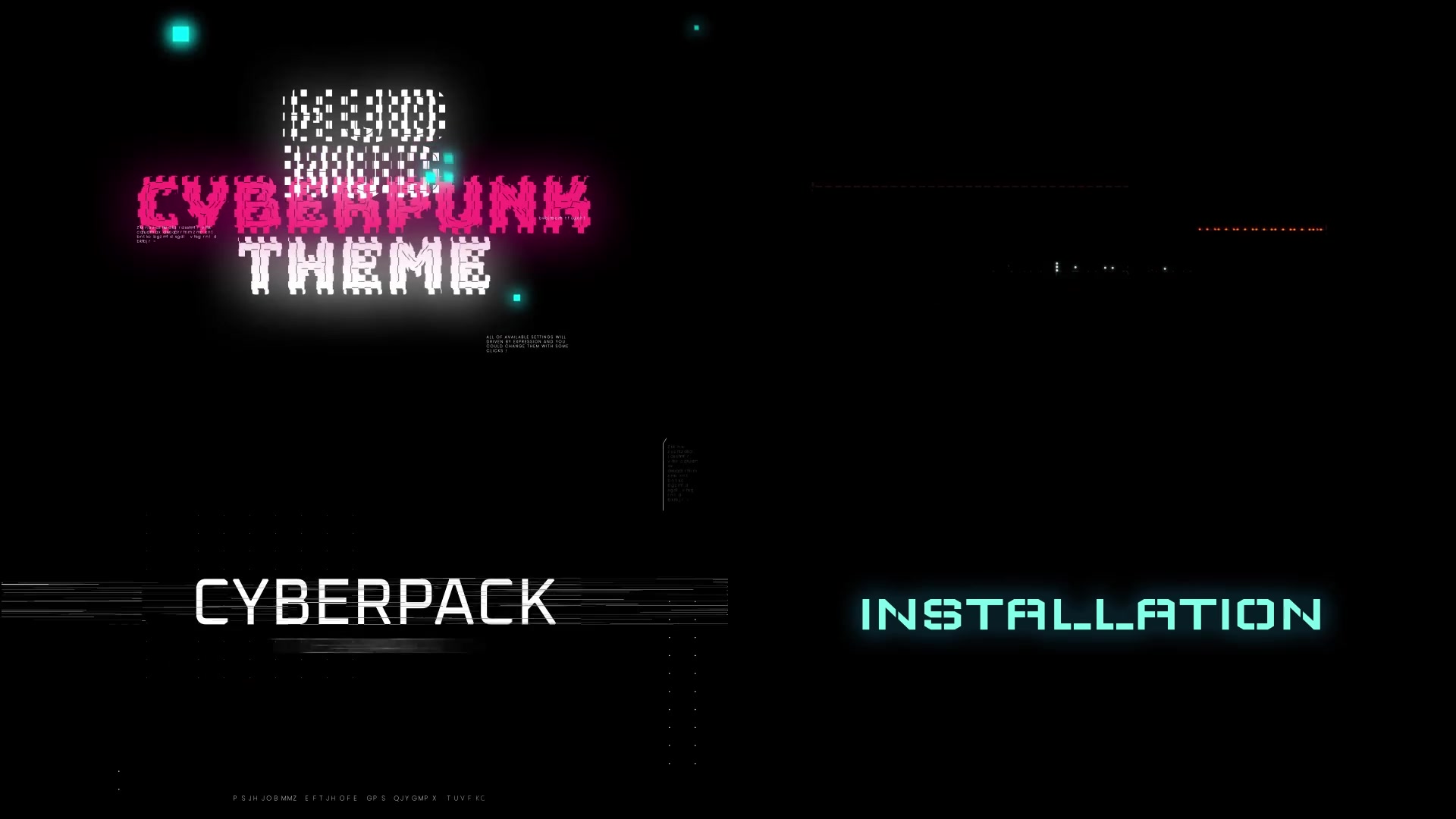 Cyberpunk Titles Lowerthirds and Backgrounds Videohive 29740488 After Effects Image 6