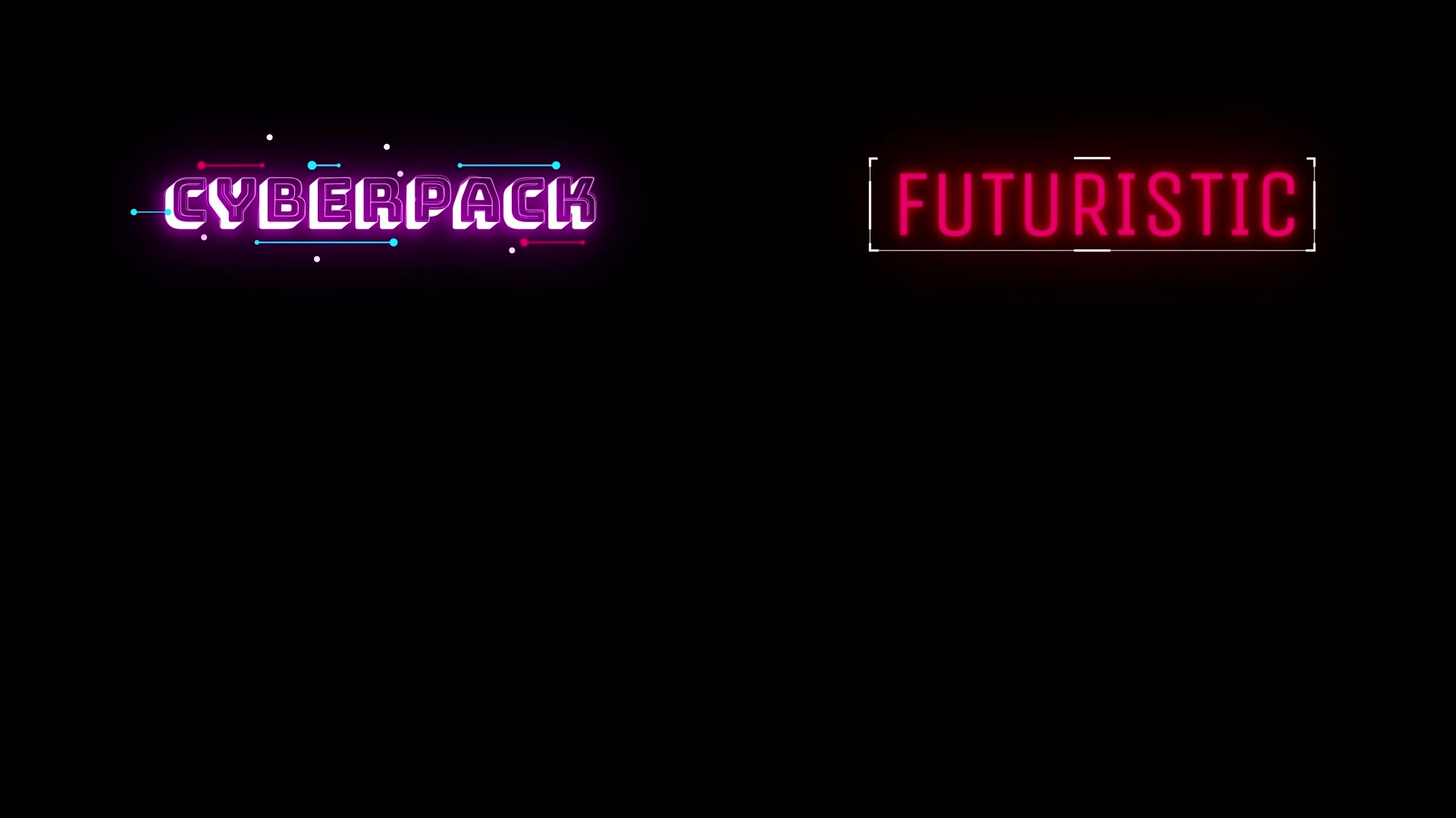 Cyberpunk Titles Lowerthirds and Backgrounds Videohive 29740488 After Effects Image 7