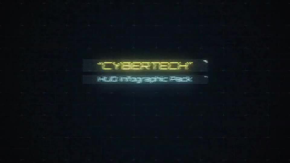 CyberTech HUD Infographic Pack - Download Videohive 10581330