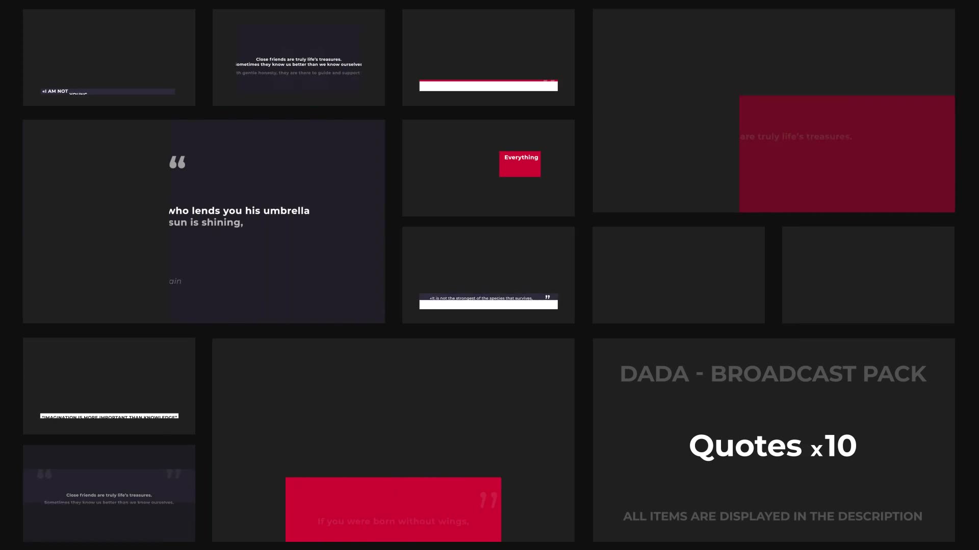 DADA FCPX Broadcast Pack Videohive 31150384 Apple Motion Image 2