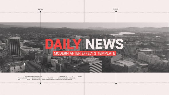 Daily News Intro - Download 29109220 Videohive