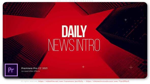 Daily News Opener - Videohive 34857596 Download