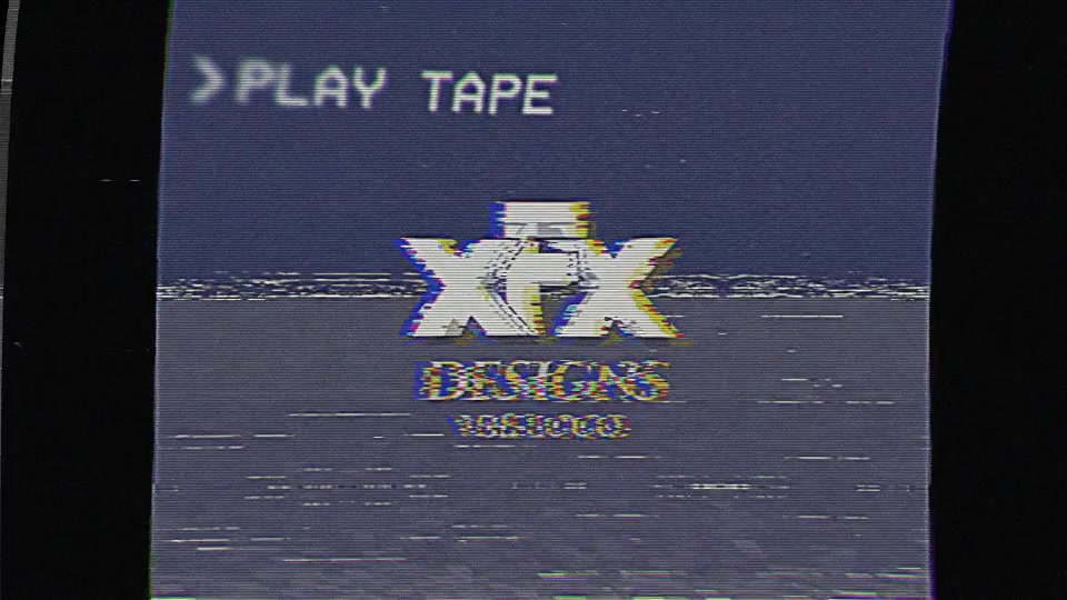 Damaged VHS Tape Logo Intro Videohive 31404464 After Effects Image 4