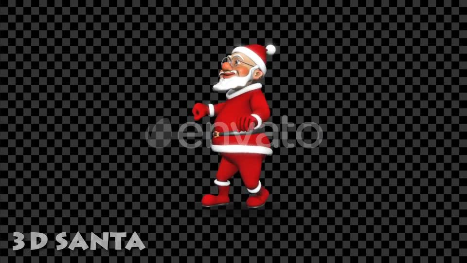 Dance 3D Santa Videohive 23005610 Motion Graphics Image 1