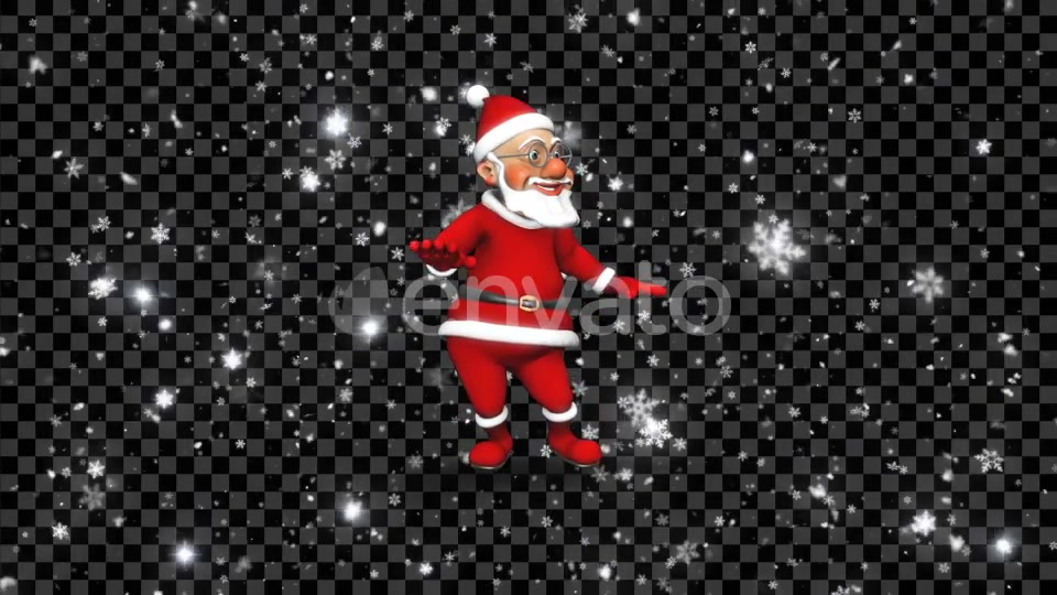 Dance 3D Santa Videohive 23005610 Motion Graphics Image 3