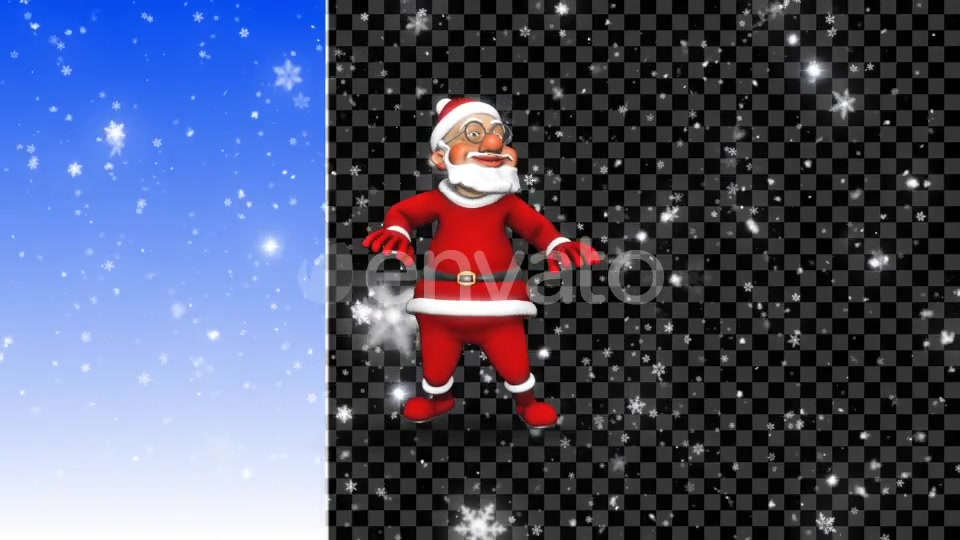 Dance 3D Santa Videohive 23005610 Motion Graphics Image 4