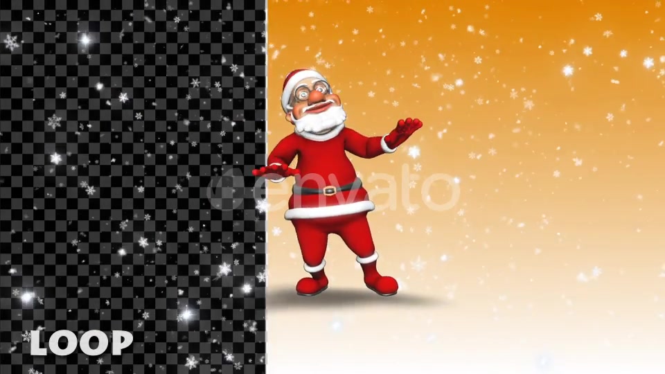 Dance 3D Santa Videohive 23005610 Motion Graphics Image 8