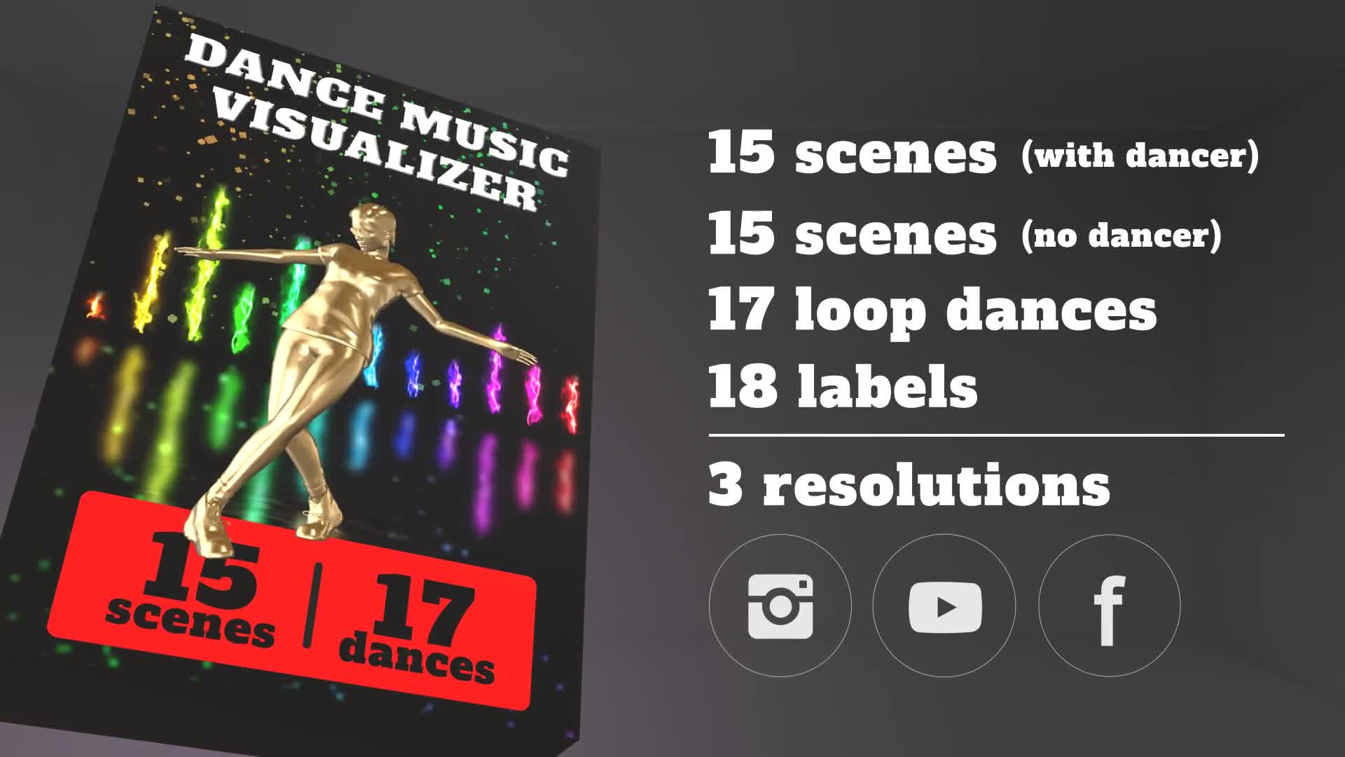 Dance Music Visualizer Videohive 28393645 After Effects Image 1