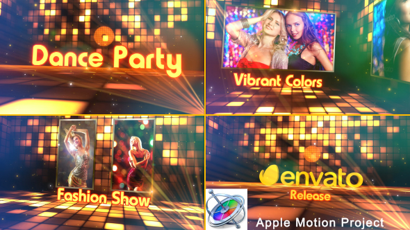 Dance Party Apple Motion - Download Videohive 20785954