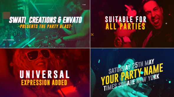 Dance Party Promo - 21381289 Videohive Download