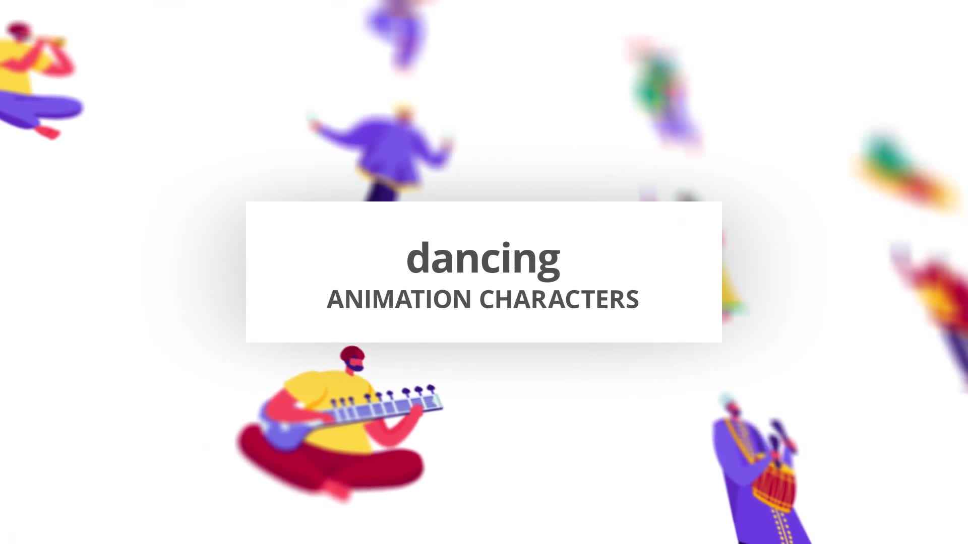 Dancing Character Set Videohive 30142935 After Effects Image 1