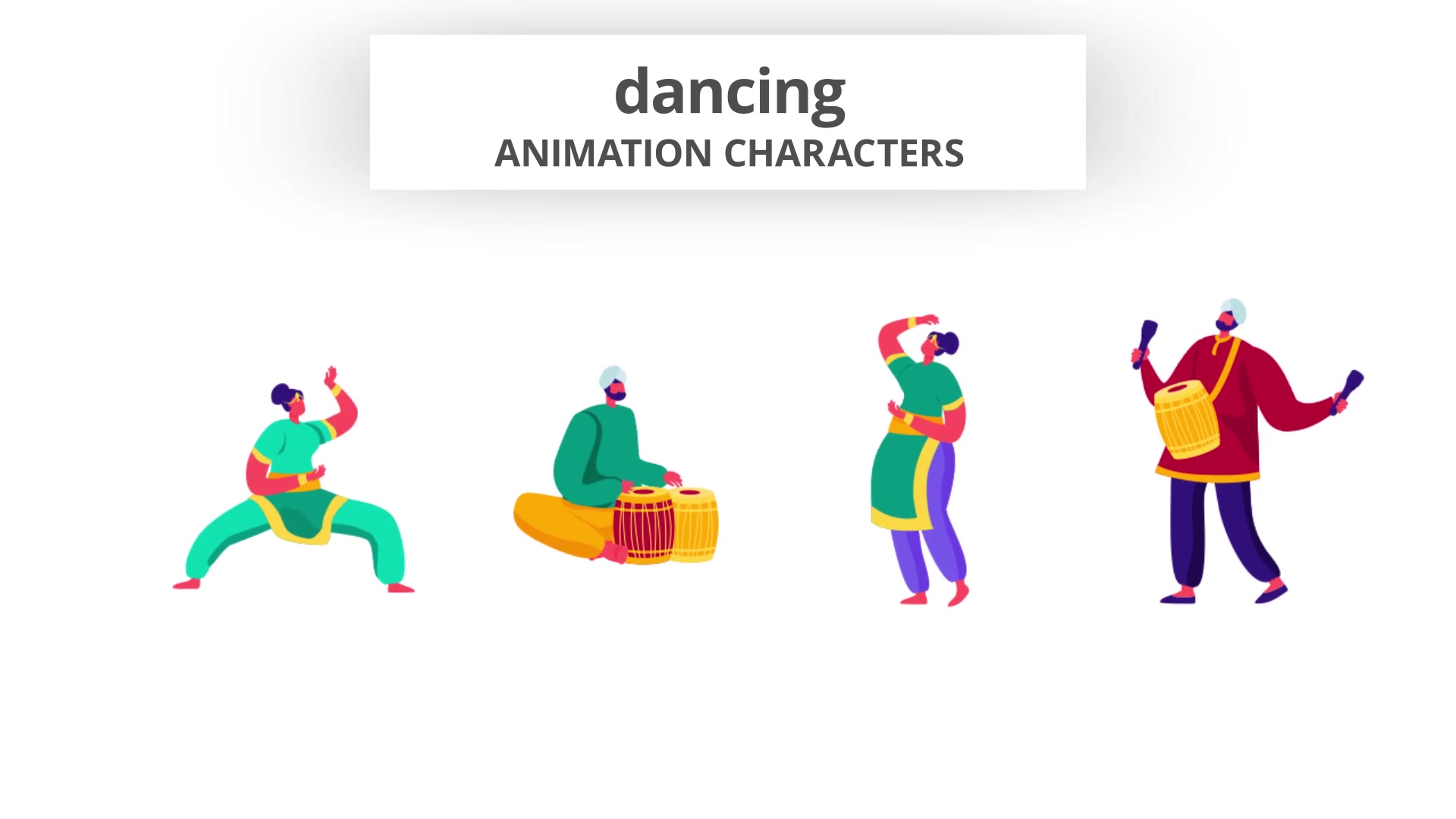 Dancing Character Set Videohive 30142935 After Effects Image 4