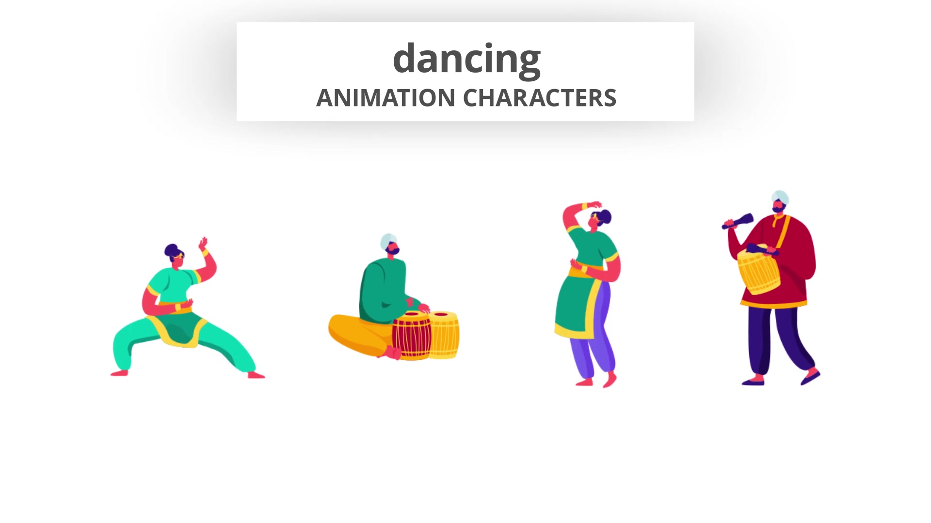 Dancing Character Set Videohive 30142935 After Effects Image 5