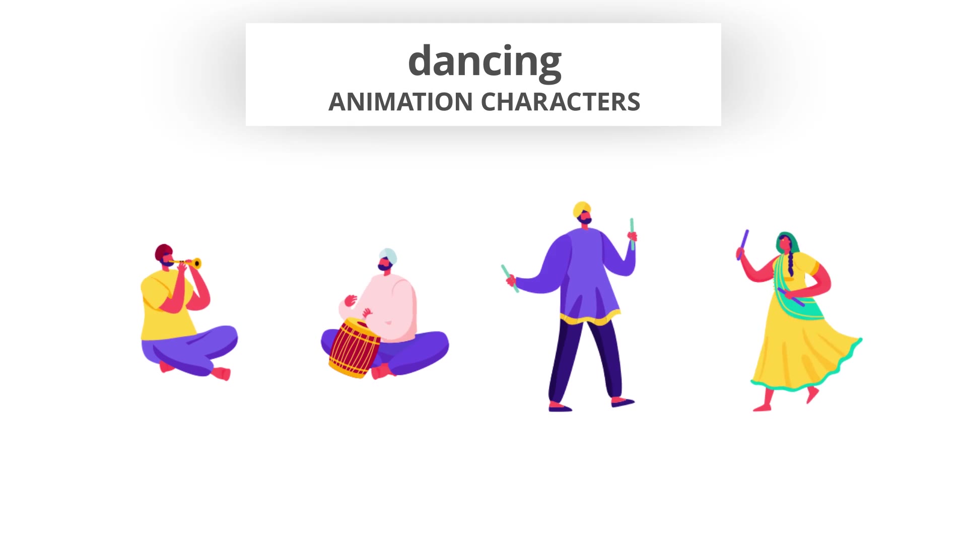 Dancing Character Set Videohive 30142935 After Effects Image 7