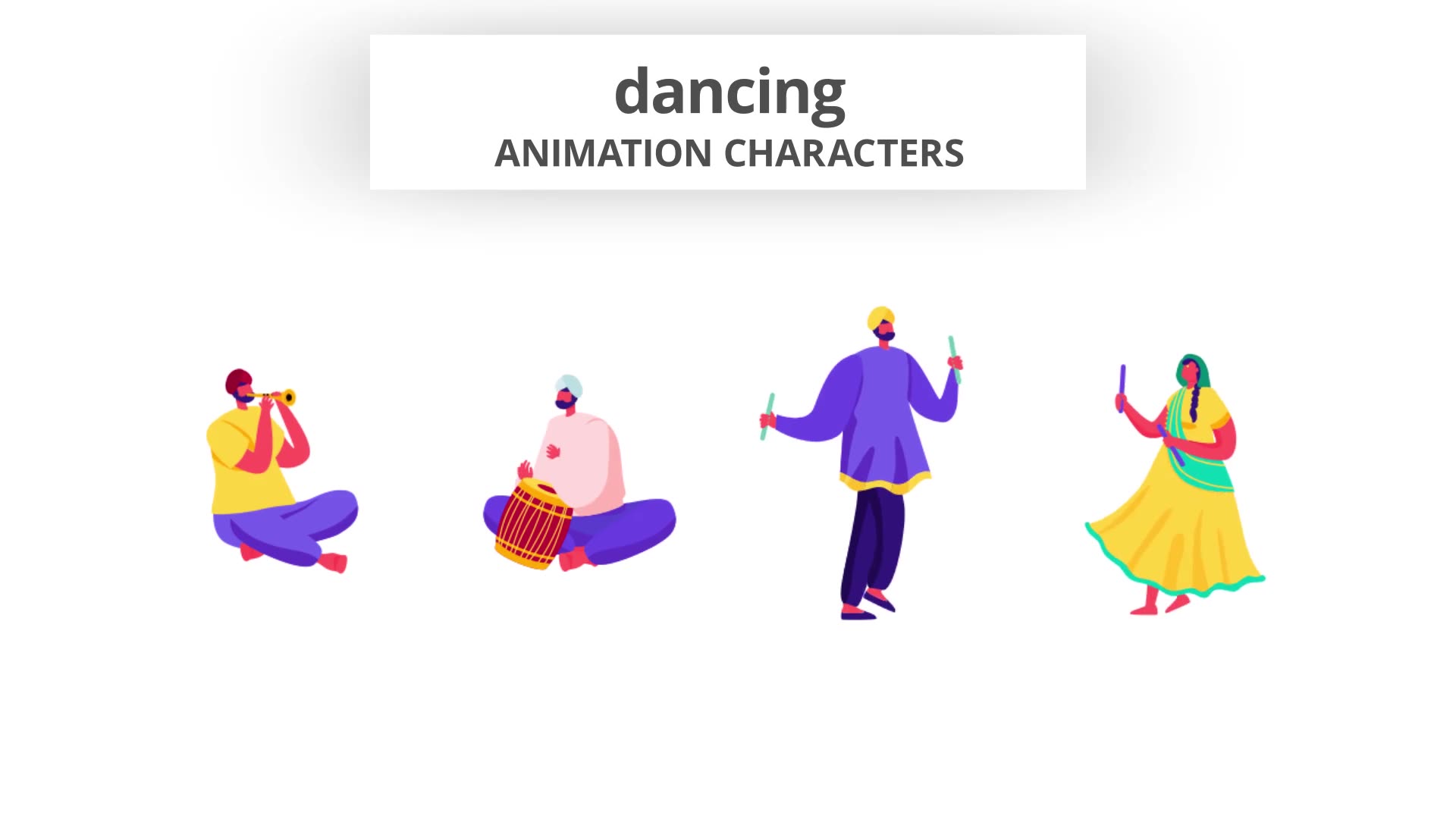 Dancing Character Set Videohive 30142935 After Effects Image 8