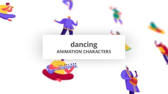 Dancing Character Set - 30142935 Videohive Download