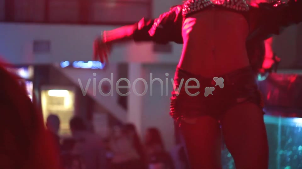 Dancing Girls in the NightClub (2 videos)  Videohive 8983055 Stock Footage Image 3