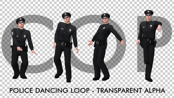 Dancing Police Officer - Download Videohive 19697083