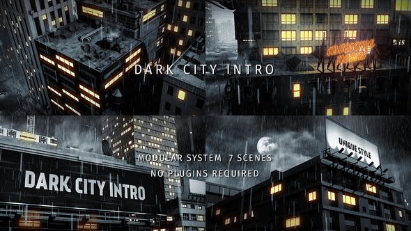 Dark City Intro - 22912627 Download Videohive