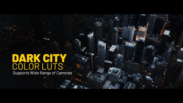 Dark City LUTs - 38453144 Videohive Download