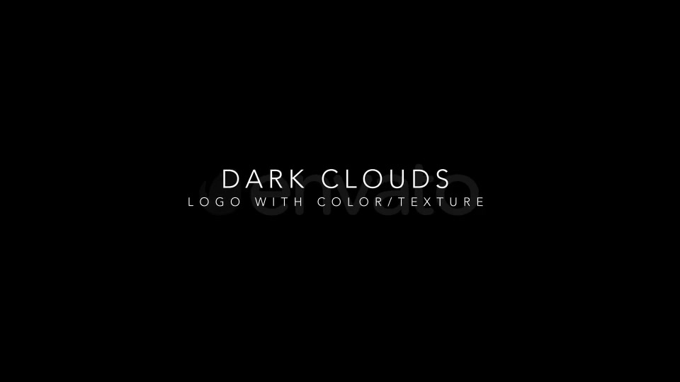 Dark Clouds Intro Logo Videohive 21751124 After Effects Image 7