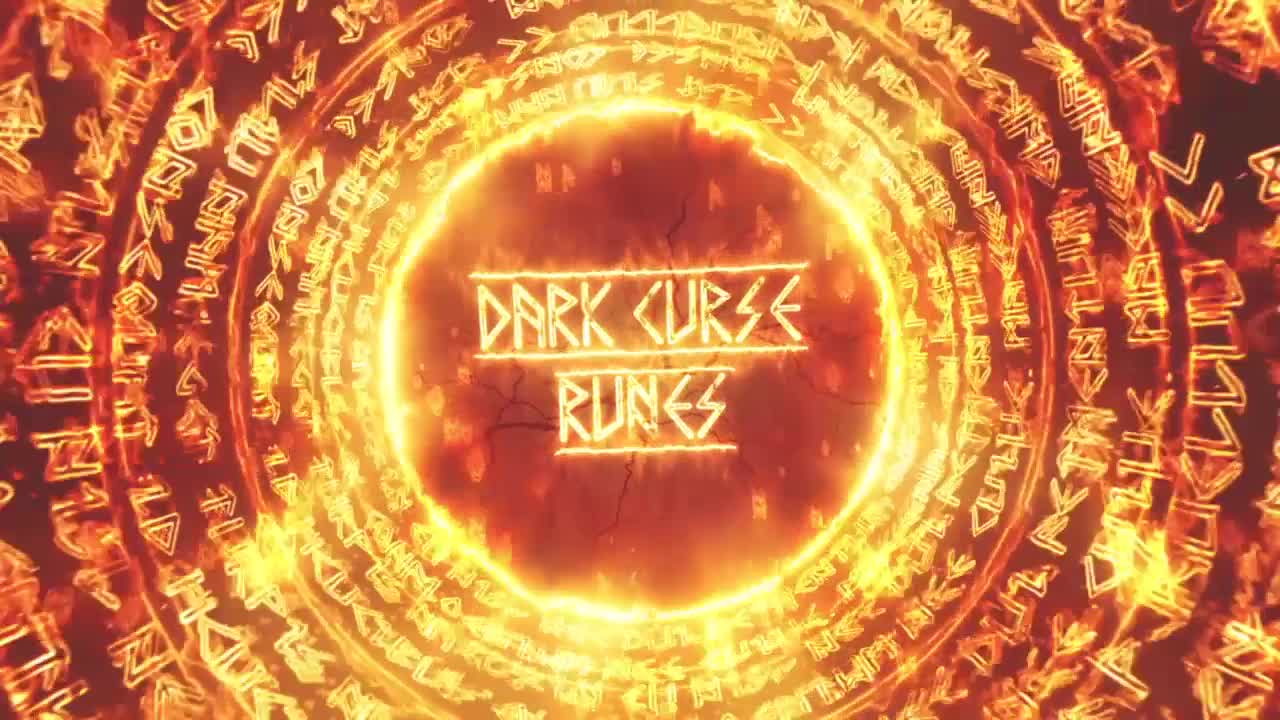 Dark Curse Runes Videohive 19755392 After Effects Image 1