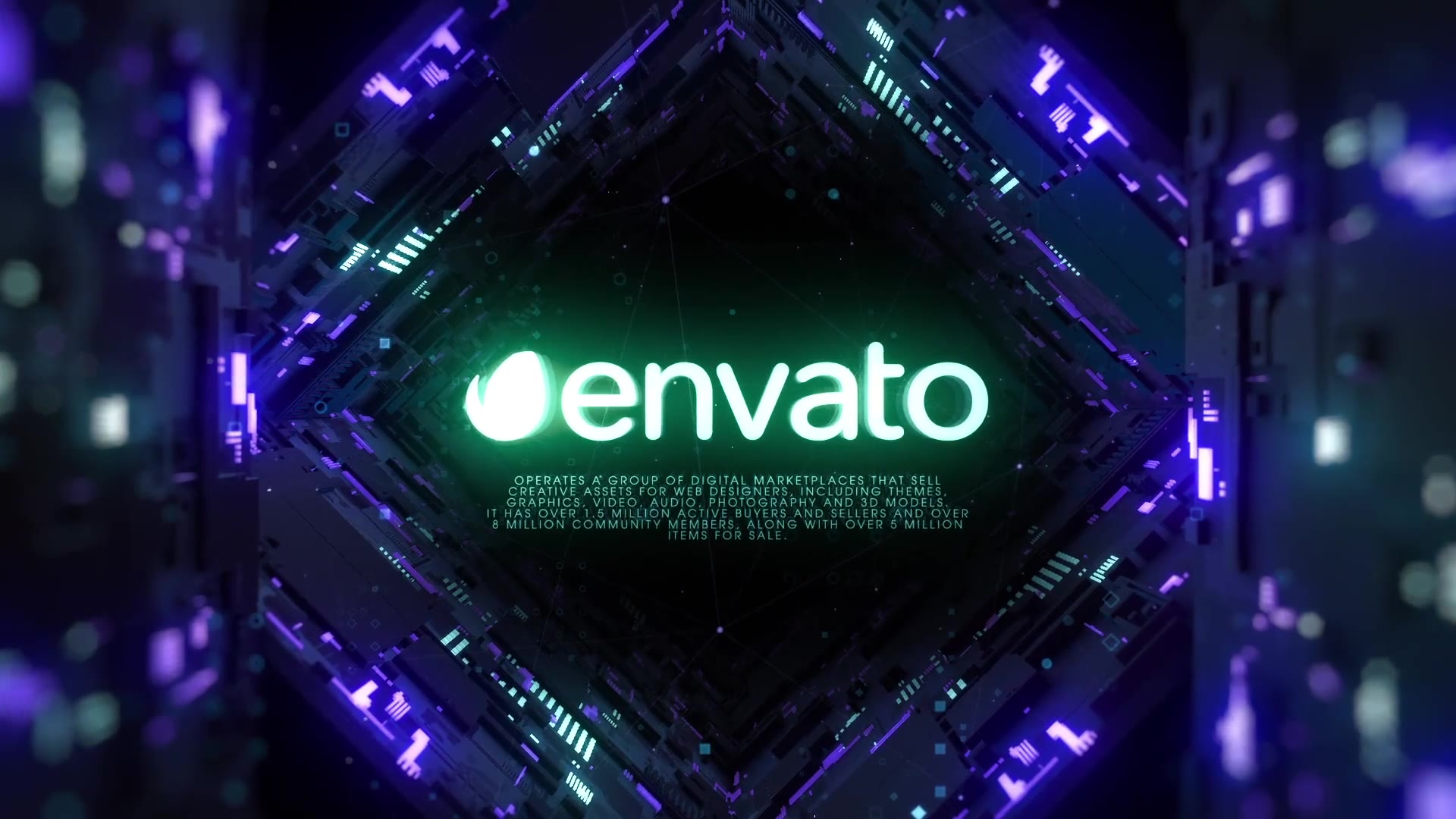 Dark Data Tunnel Videohive 34360073 After Effects Image 12
