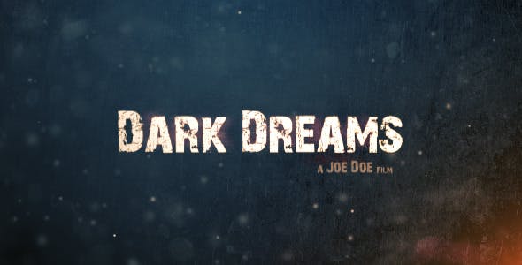 Dark Dreams - 4209567 Videohive Download