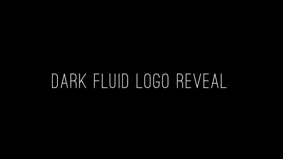 Dark Fluid Logo Reveal - Download Videohive 7826575