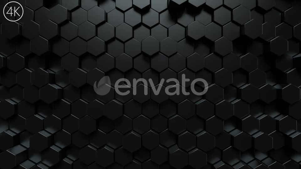 Dark Hexagons Background - Download Videohive 21530852