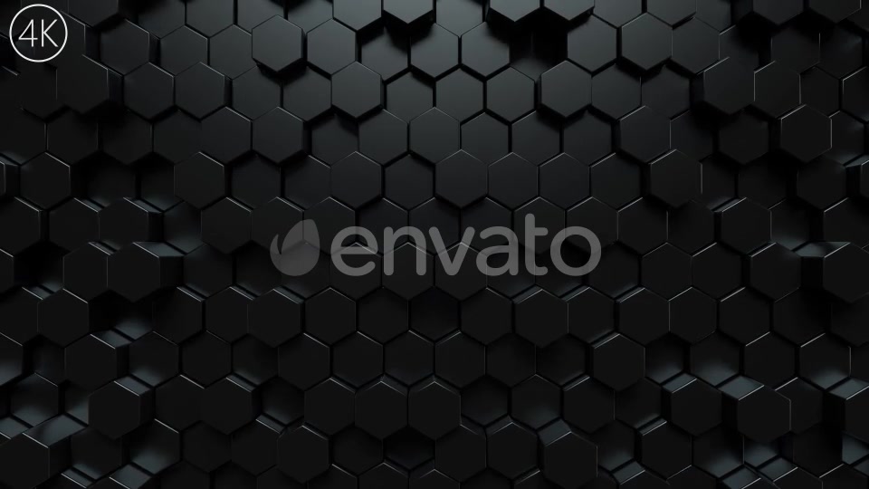 Dark Hexagons Background - Download Videohive 21530852