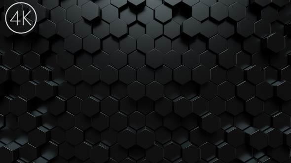 Dark Hexagons Background - Download Videohive 21530852