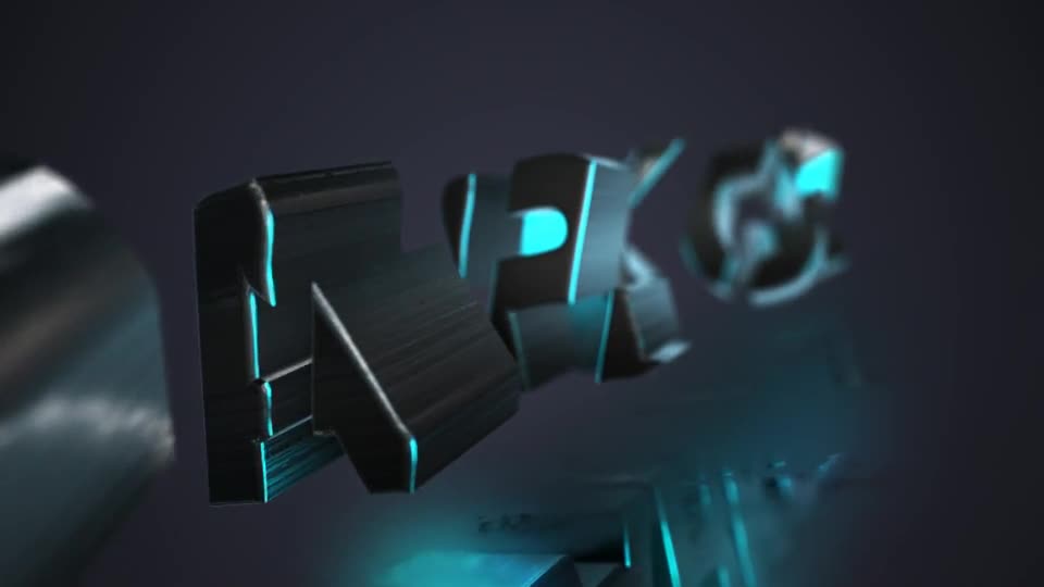 Dark Ice Text Logo Opener Videohive 18622296 After Effects Image 1