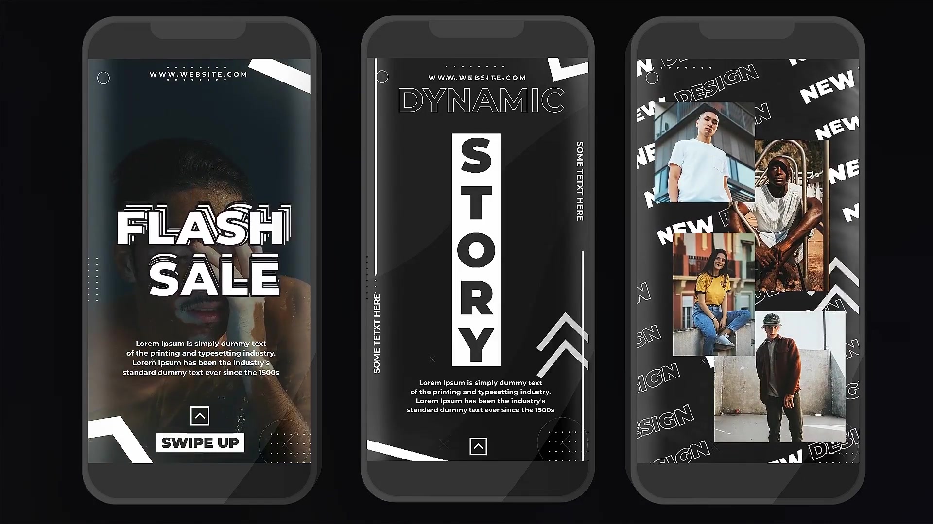 Dark Instagram Stories Videohive 31934945 Apple Motion Image 10