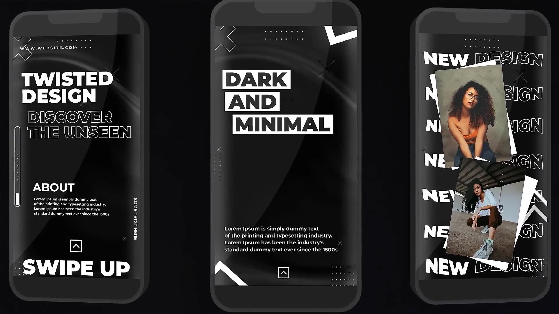 Dark Instagram Stories Videohive 39205786 Premiere Pro Image 2