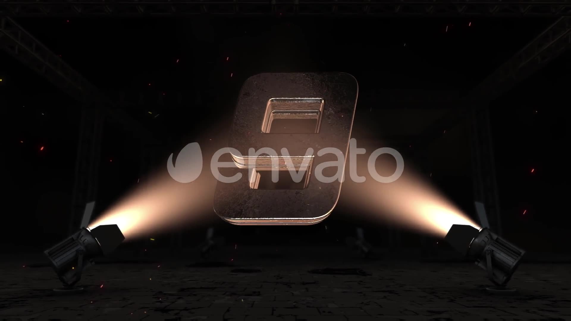 Dark Iron Countdown Spotlight Countdown Videohive 25733954 After Effects Image 2