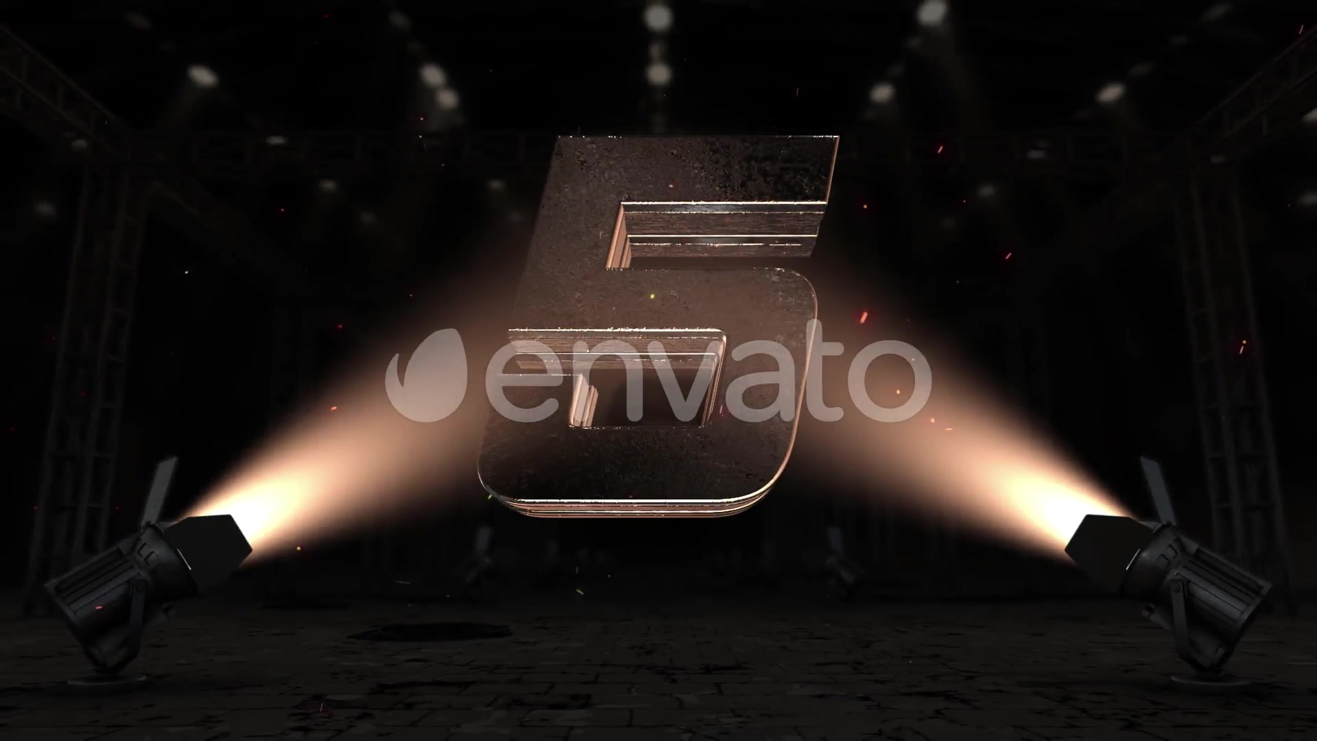 Dark Iron Countdown Spotlight Countdown Videohive 25733954 After Effects Image 3