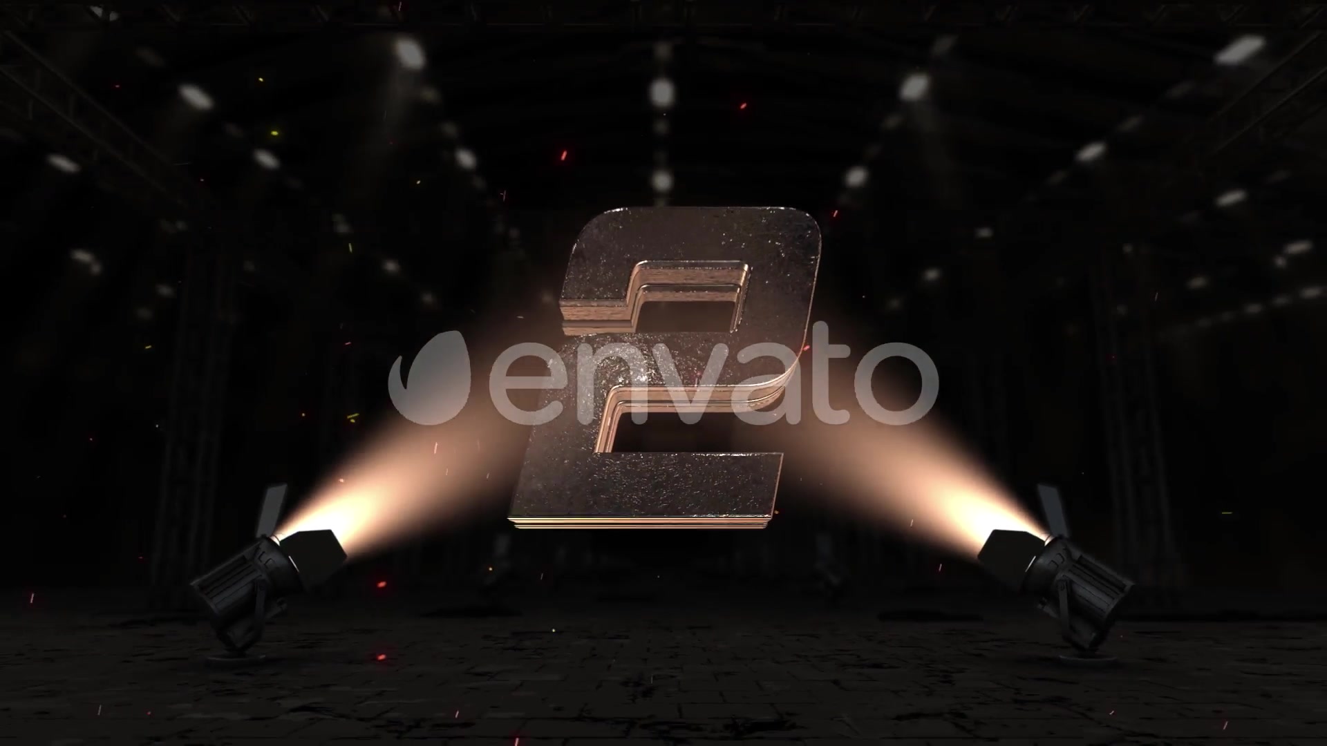 Dark Iron Countdown Spotlight Countdown Videohive 25733954 After Effects Image 4