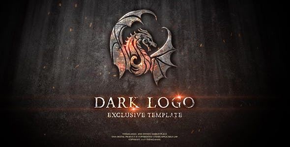 Dark Logo Reveal - Download Videohive 21546708