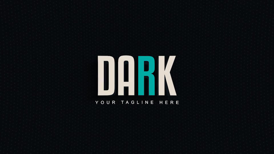 Dark Logo Reveal Videohive 31462261 After Effects Image 3