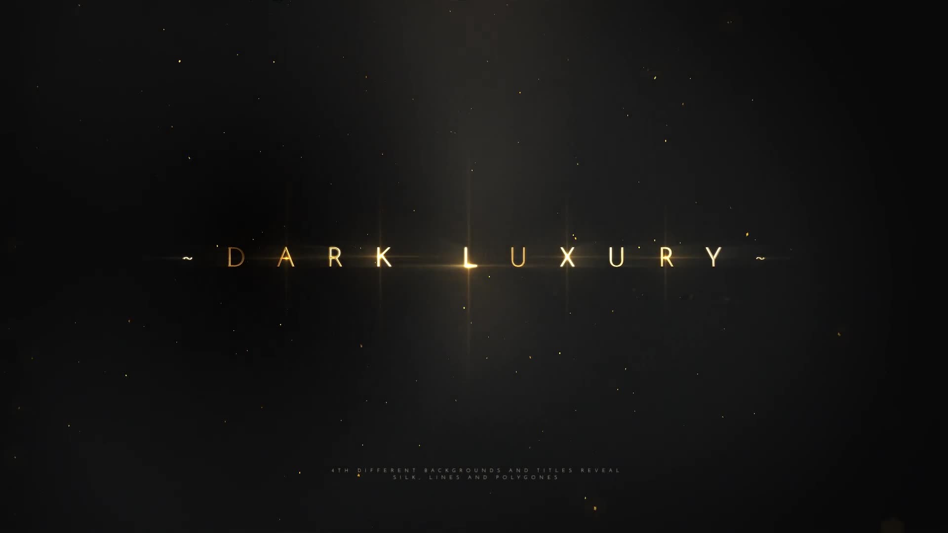 Dark Luxury | Silk, Lines and Polygones Videohive 27986798 After Effects Image 1