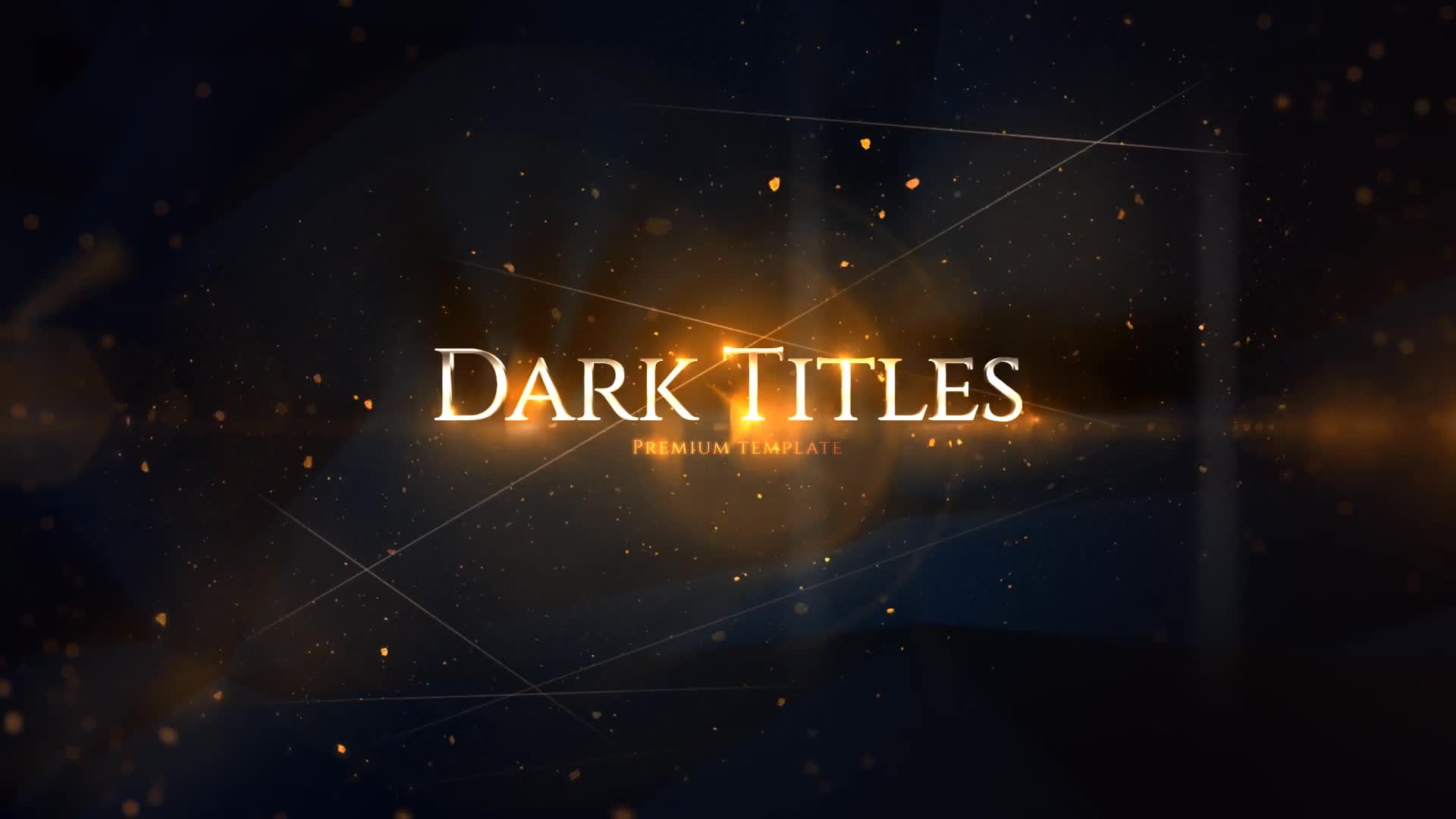Dark Luxury Titles Videohive 21431180 After Effects Image 1