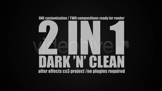 Dark n clean - Download Videohive 151107