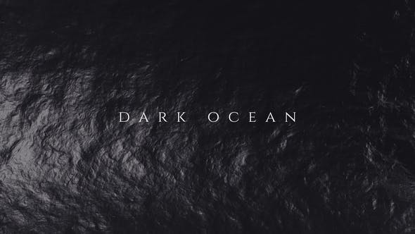 Dark Ocean Titles Opener - 23144199 Download Videohive