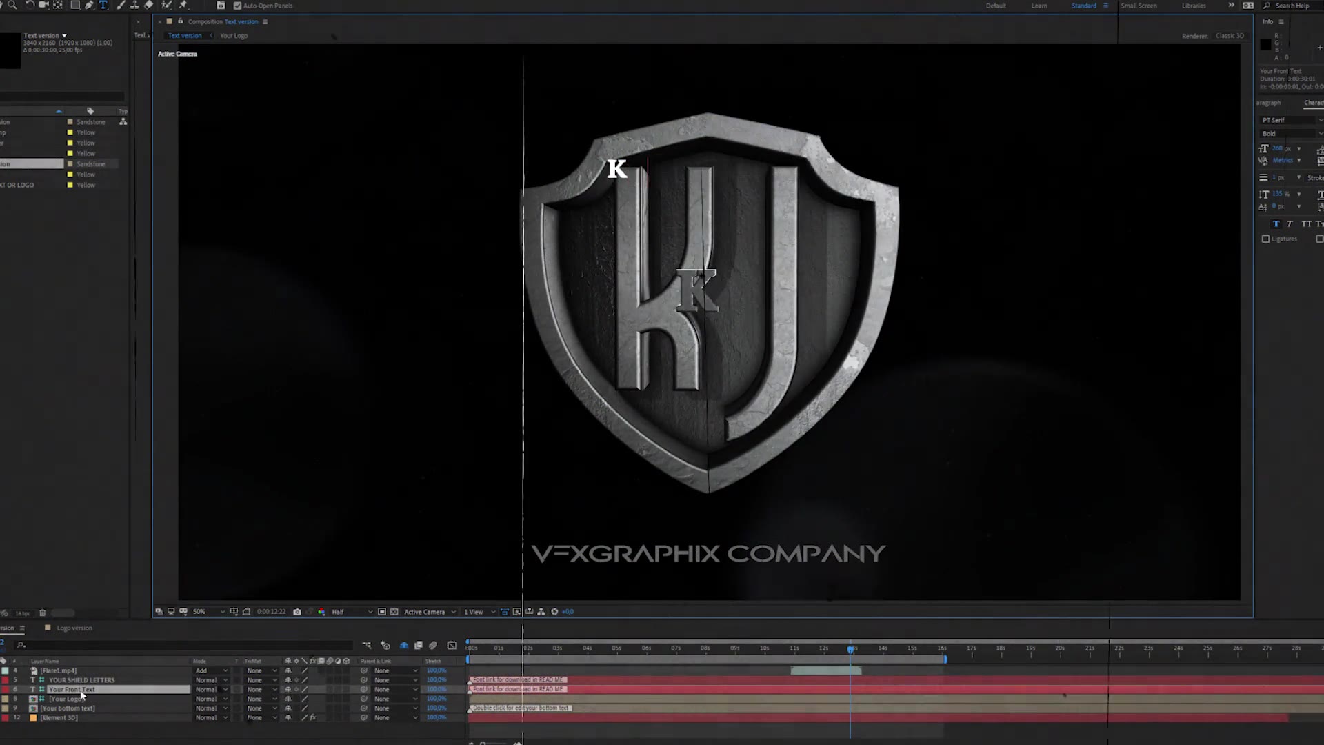 Dark Shield Logo Videohive 30898634 After Effects Image 12